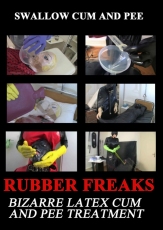 Rubber Freaks Swallow Cum